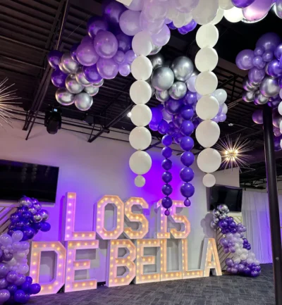 Quinceanera decorations in Dallas, Texas - MV Fiestas